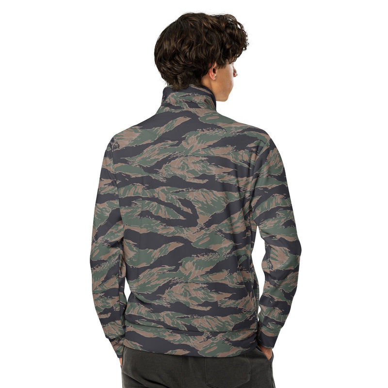 Tiger Stripe Woodland CAMO Unisex Track Jacket