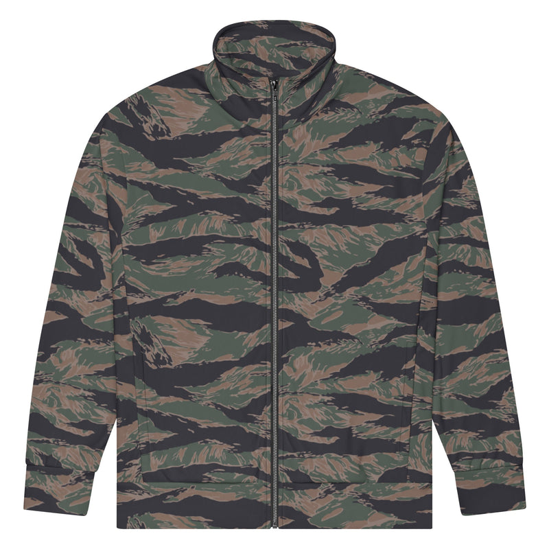 Tiger Stripe Woodland CAMO Unisex Track Jacket