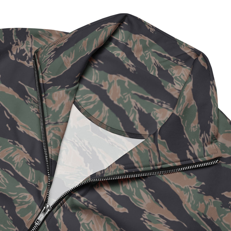 Tiger Stripe Woodland CAMO Unisex Track Jacket