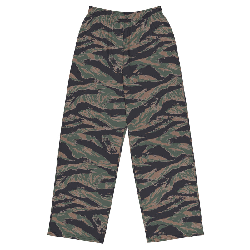 Tiger Stripe Woodland CAMO Unisex Wide-Leg Leisure Pants - 2XS - Pant