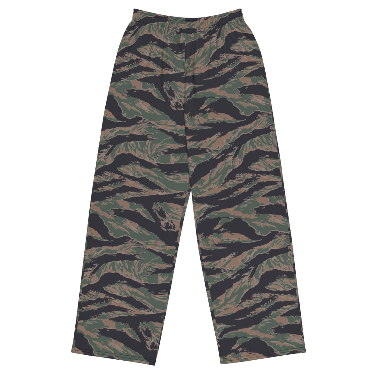 CAMO HQ - Tiger Stripe Woodland CAMO Unisex Wide-Leg Leisure Pants