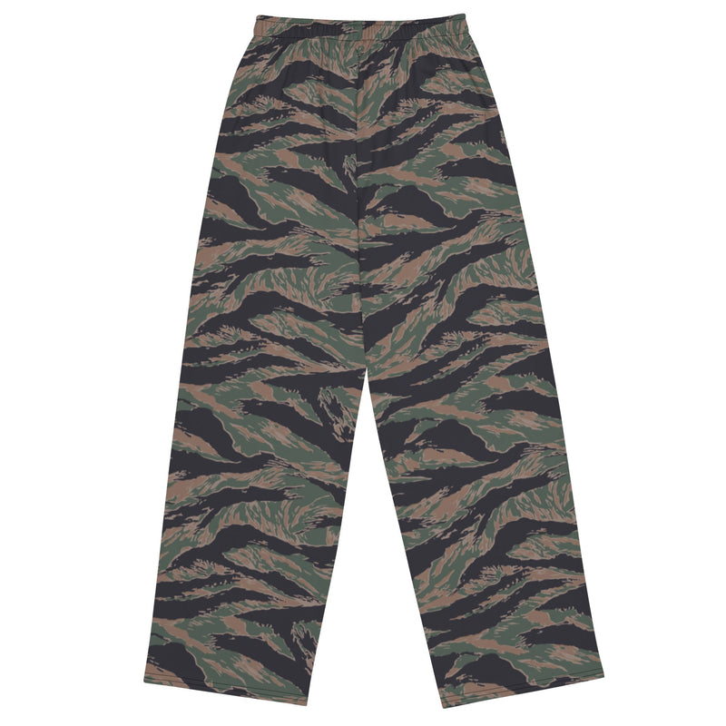 Tiger Stripe Woodland CAMO Unisex Wide-Leg Leisure Pants - Pant