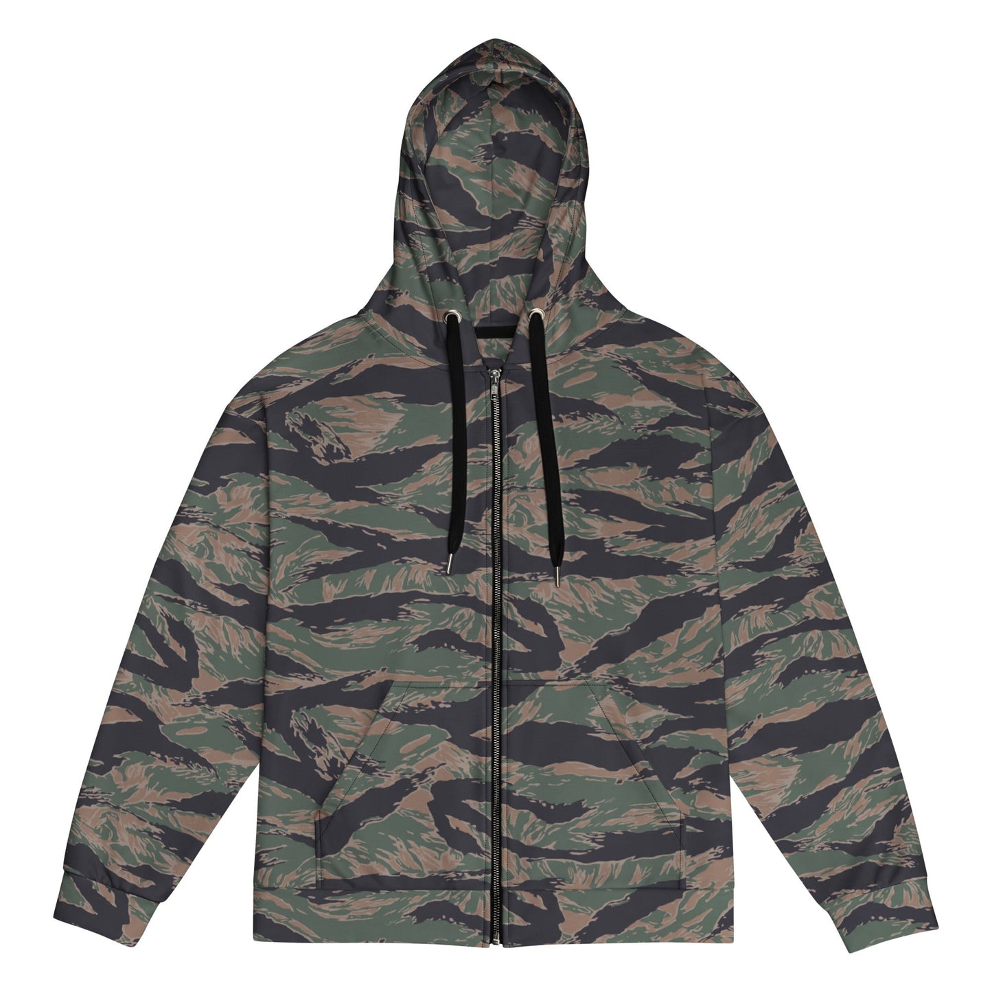 American Tiger Stripe MARPAT Woodland CAMO Unisex zip hoodie - 2XS - Zip Hoodies