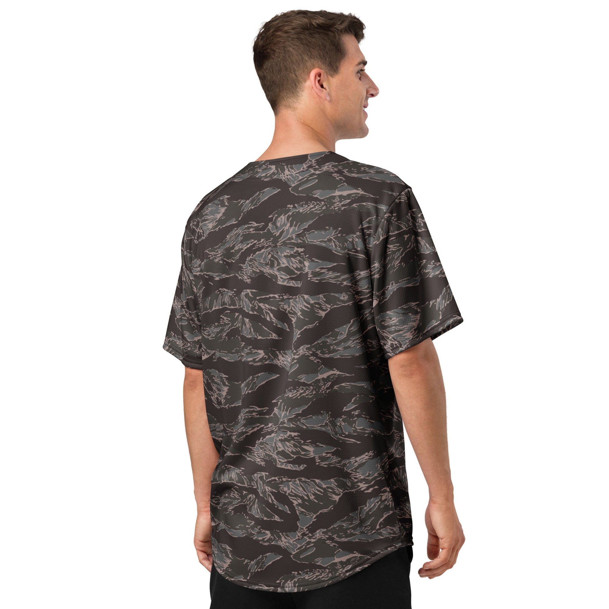 American Tiger Stripe Metro CAMO baseball jersey - Baseball Jerseys