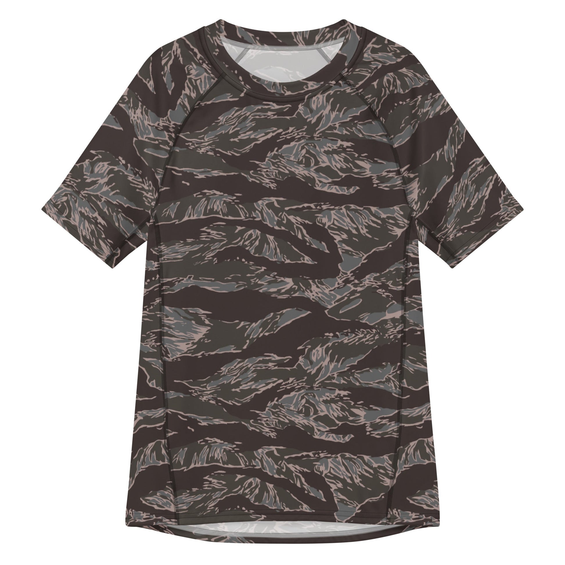 American Tiger Stripe Metro CAMO mens Long-sleeve rash guard - 2XS - Rash Guards