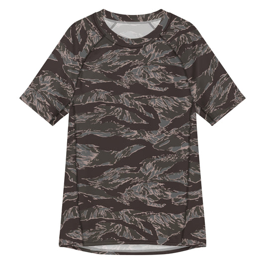 American Tiger Stripe Metro CAMO mens Long-sleeve rash guard - 2XS - Rash Guards