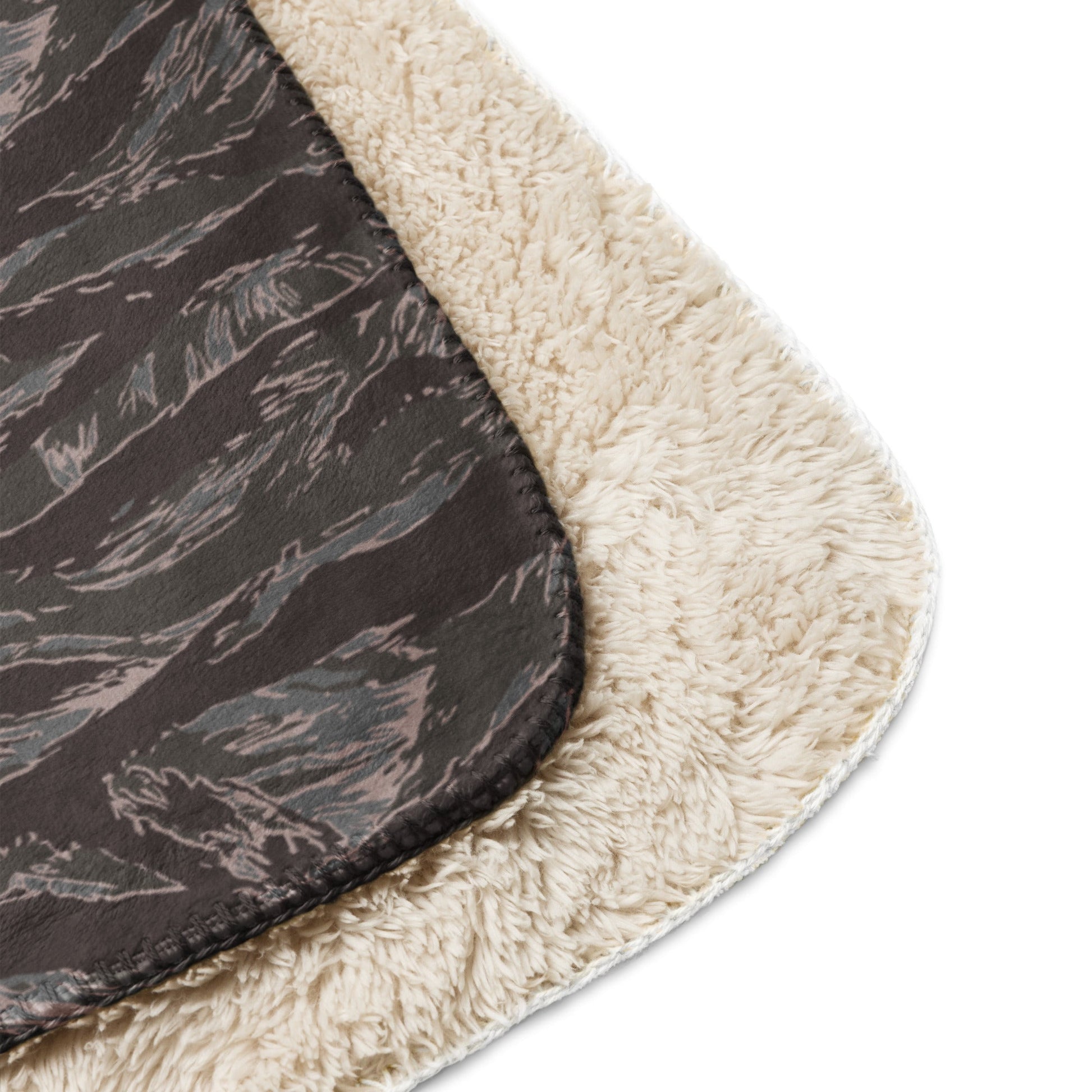 American Tiger Stripe Metro CAMO Sherpa Blanket