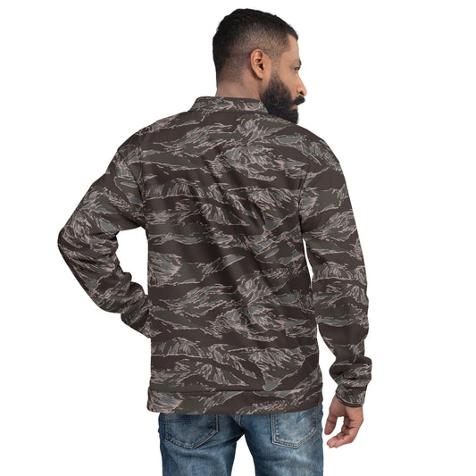 American Tiger Stripe Metro CAMO Unisex Bomber Jacket - Jackets
