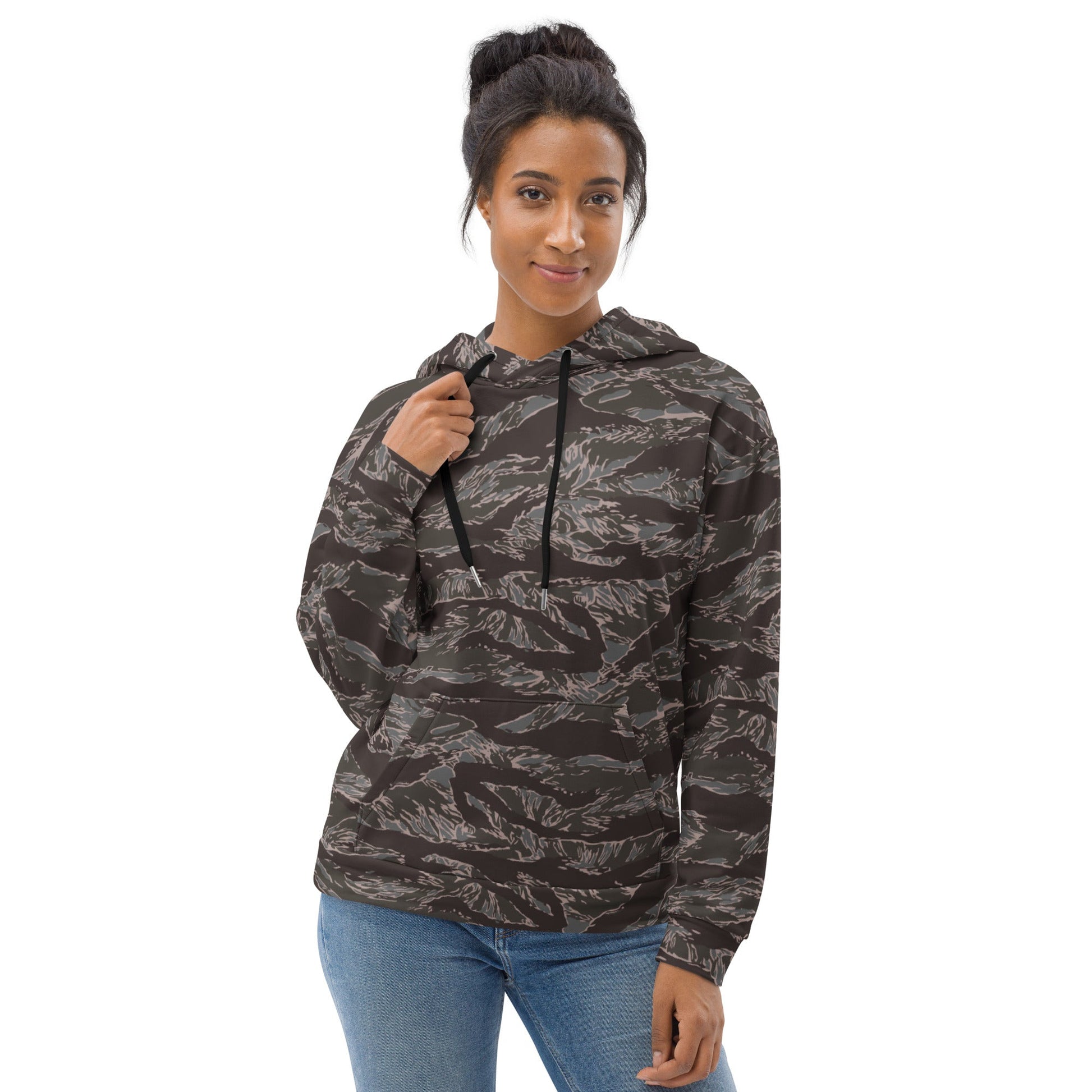 American Tiger Stripe Metro CAMO Unisex Hoodie - Hoodies