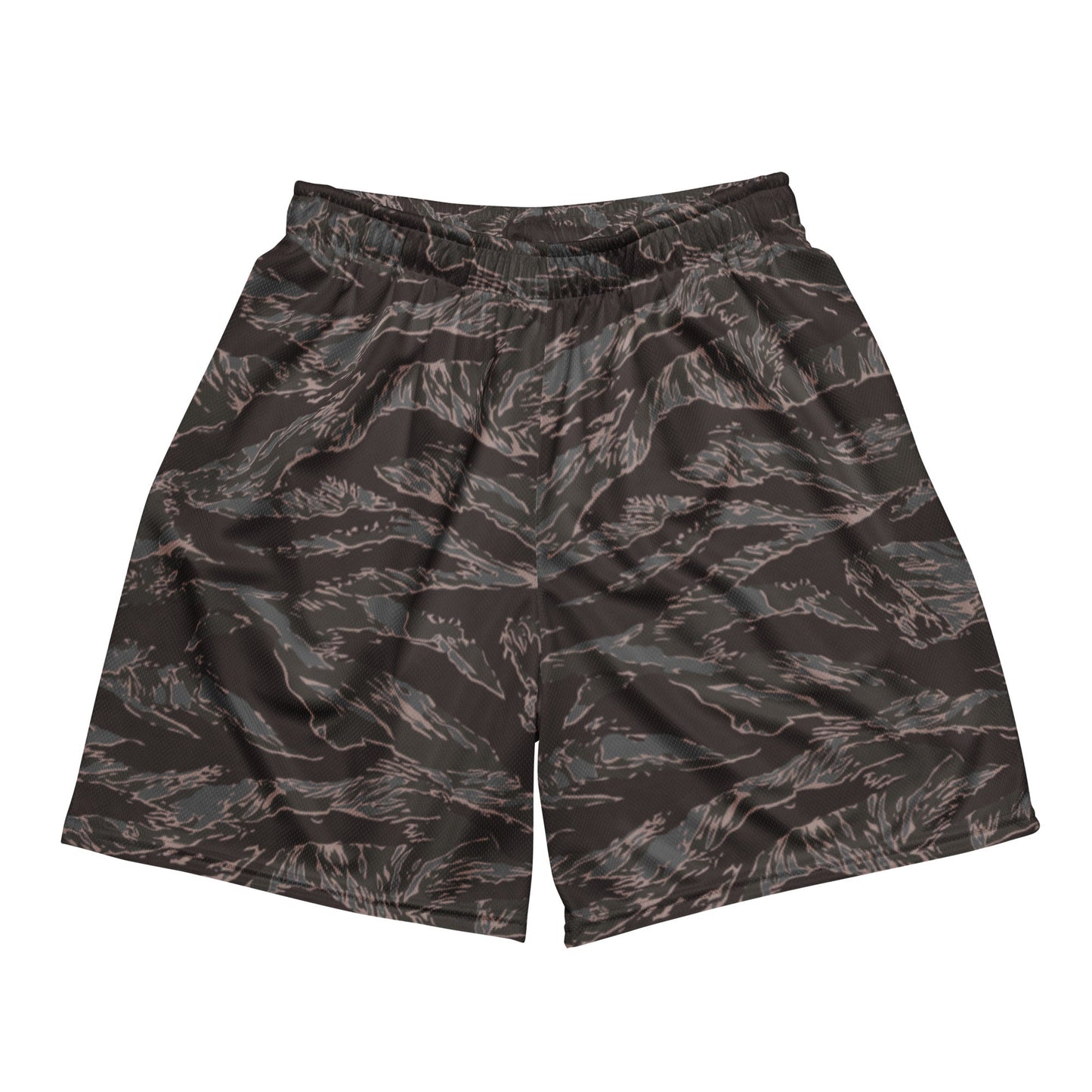 American Tiger Stripe Metro CAMO Unisex Mesh Shorts - 2XS