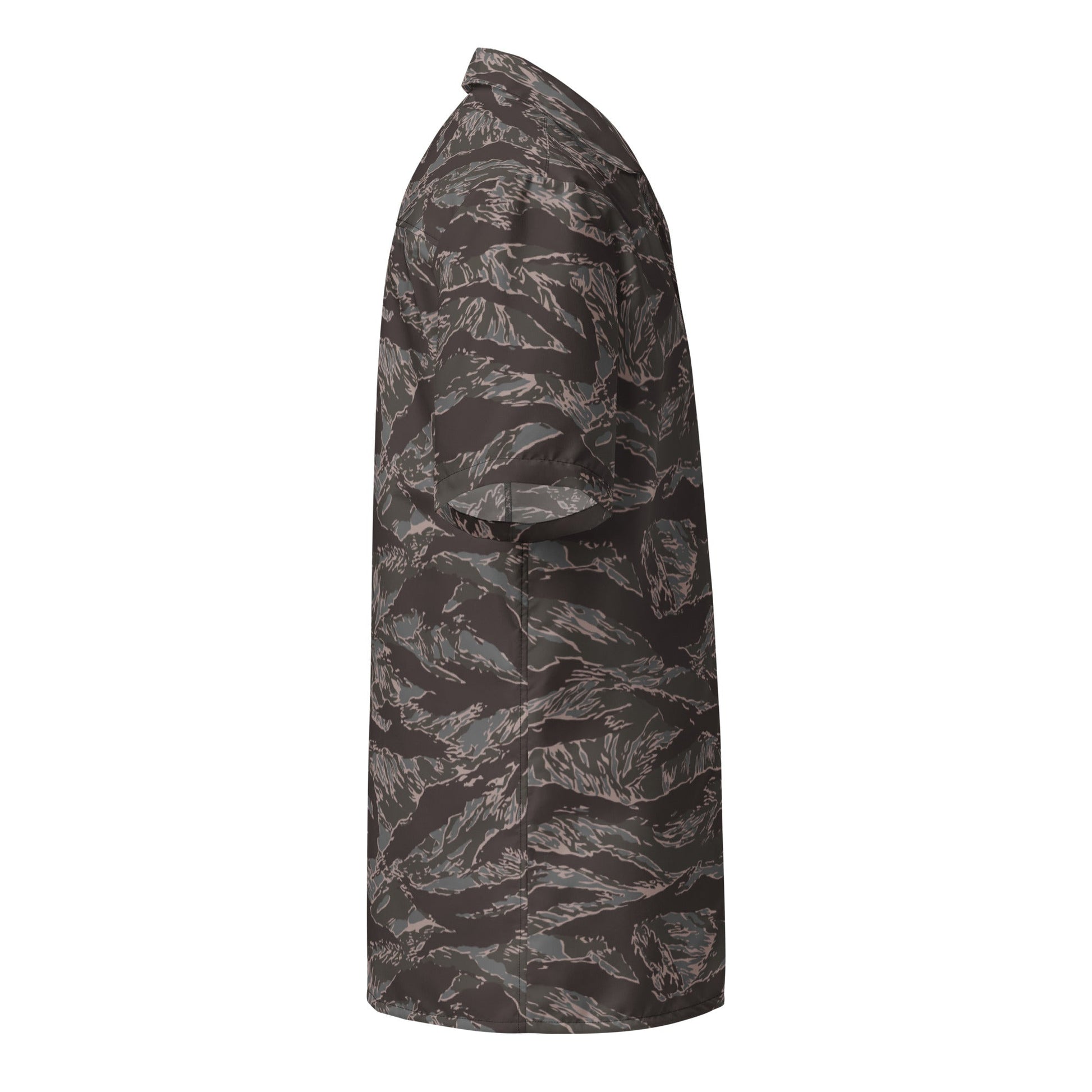 American Tiger Stripe Metro CAMO Unisex Short-Sleeve Button Shirt