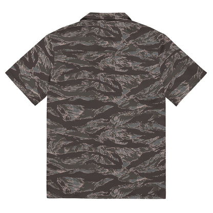 American Tiger Stripe Metro CAMO Unisex Short-Sleeve Button Shirt