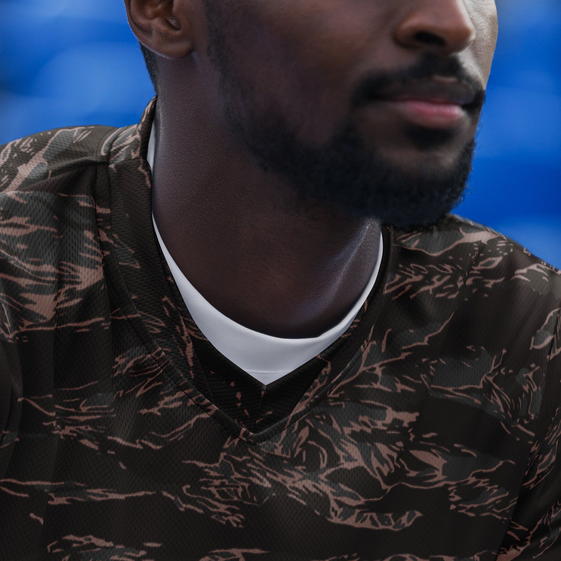 American Tiger Stripe Metro CAMO Unisex Sports Jersey