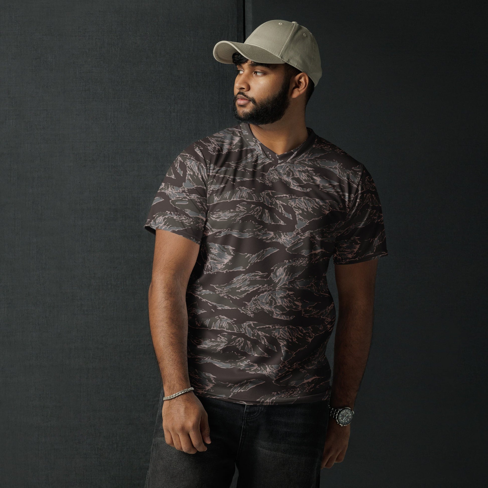 American Tiger Stripe Metro CAMO Unisex Sports Jersey