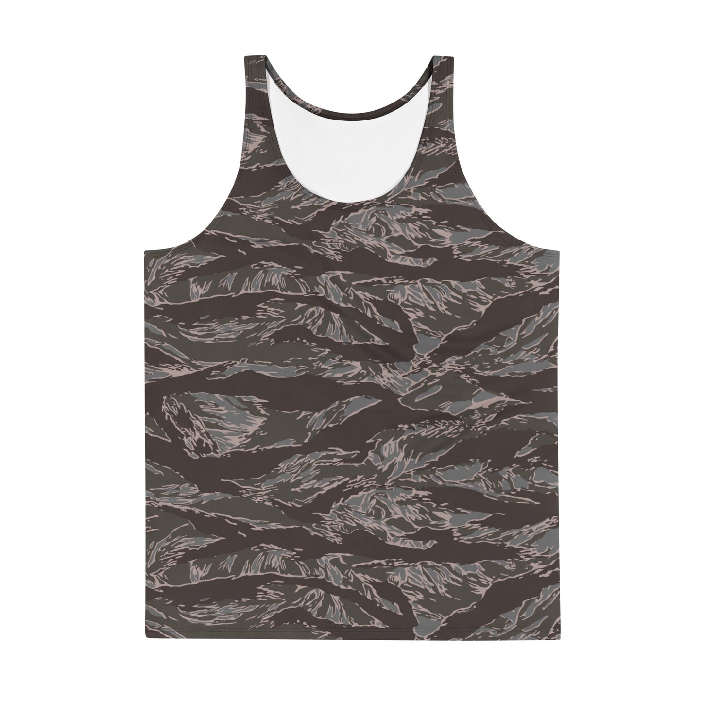 American Tiger Stripe Metro CAMO Unisex Tank Top - Tops