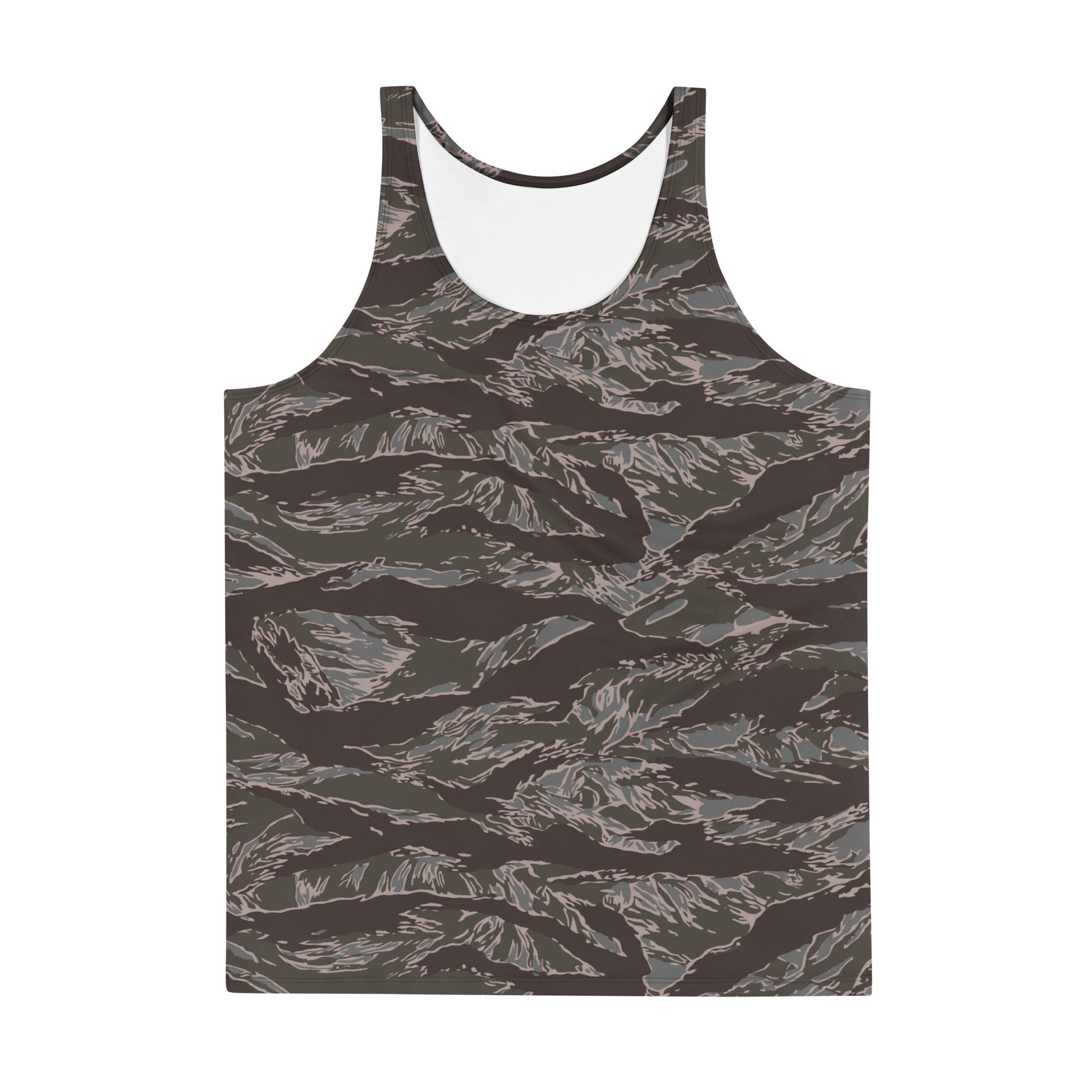 American Tiger Stripe Metro CAMO Unisex Tank Top - Tops