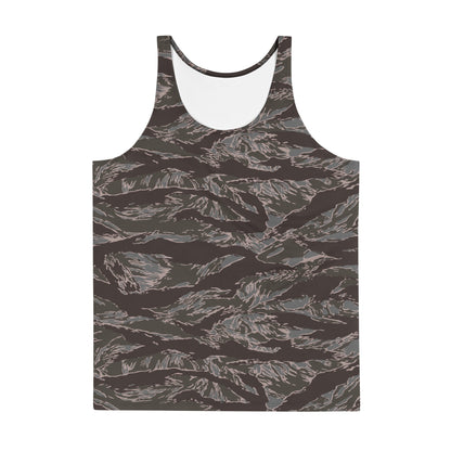 American Tiger Stripe Metro CAMO Unisex Tank Top - Tops