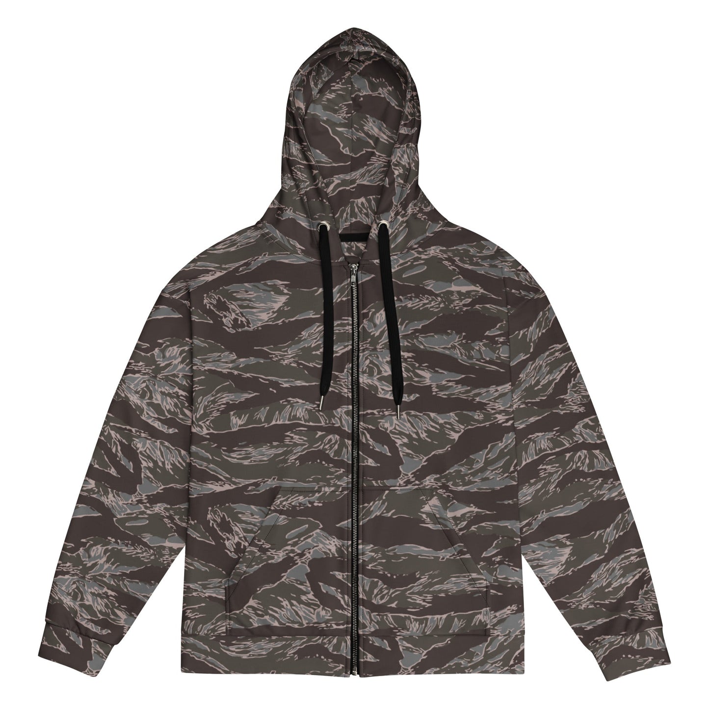 American Tiger Stripe Metro CAMO Unisex Zip Hoodie - 2XS