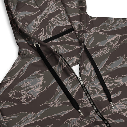 American Tiger Stripe Metro CAMO Unisex Zip Hoodie