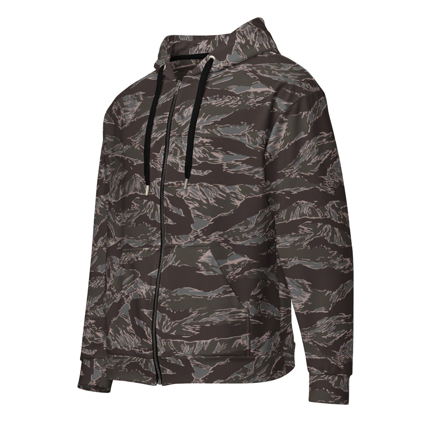 American Tiger Stripe Metro CAMO Unisex Zip Hoodie