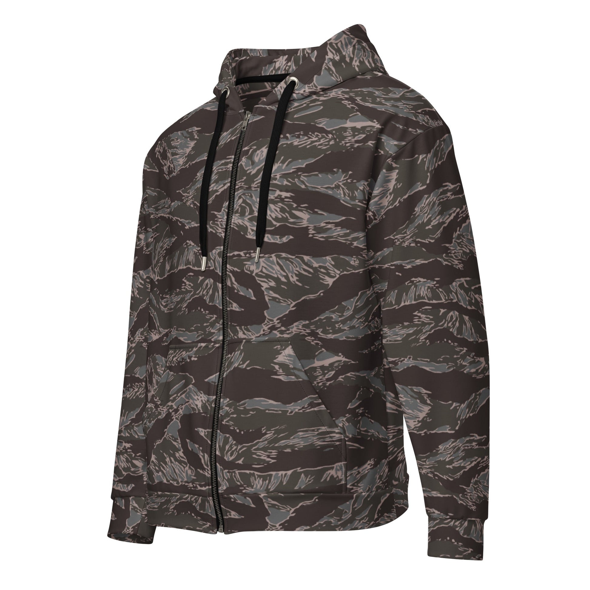 American Tiger Stripe Metro CAMO Unisex Zip Hoodie