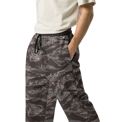 American Tiger Stripe Metro CAMO Wide-leg joggers - Joggers
