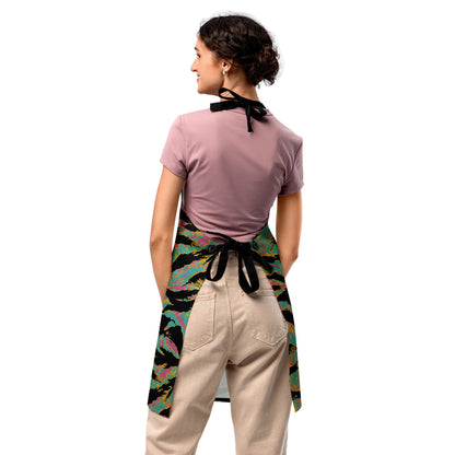 American Tiger Stripe Miami Sunset CAMO Apron