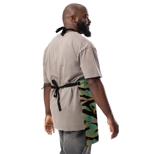 American Tiger Stripe Miami Sunset CAMO Apron
