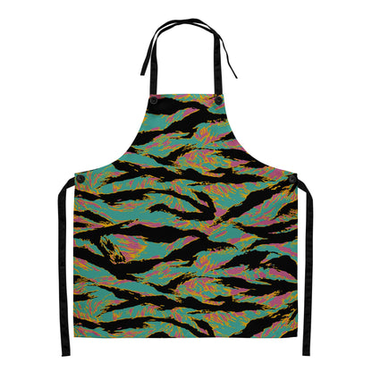 American Tiger Stripe Miami Sunset CAMO Apron