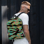 Tiger Stripe Miami Sunset CAMO Backpack