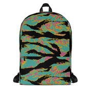 Tiger Stripe Miami Sunset CAMO Backpack