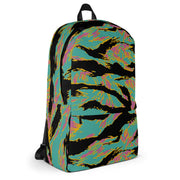 Tiger Stripe Miami Sunset CAMO Backpack