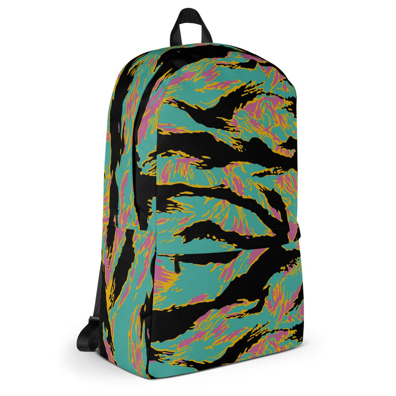 Tiger Stripe Miami Sunset CAMO Backpack