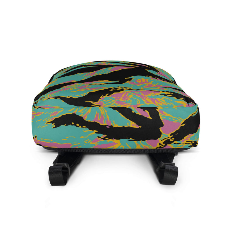 Tiger Stripe Miami Sunset CAMO Backpack