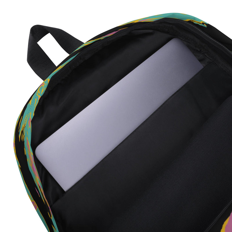 Tiger Stripe Miami Sunset CAMO Backpack