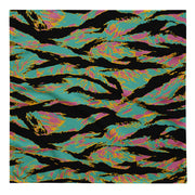 Tiger Stripe Miami Sunset CAMO Bandana - L