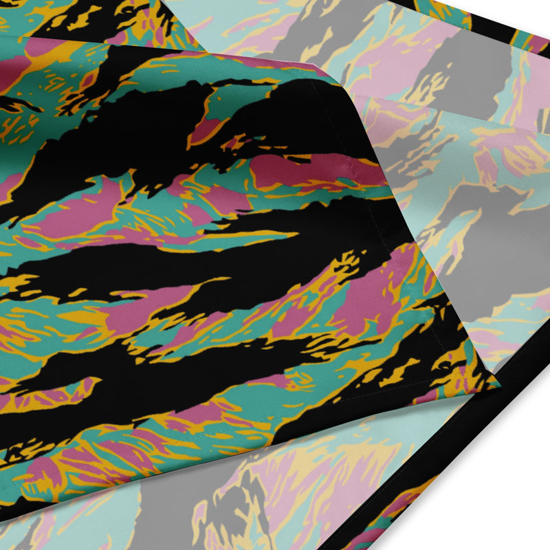 Tiger Stripe Miami Sunset CAMO Bandana
