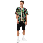 Tiger Stripe Miami Sunset CAMO Unisex Baseball Jersey