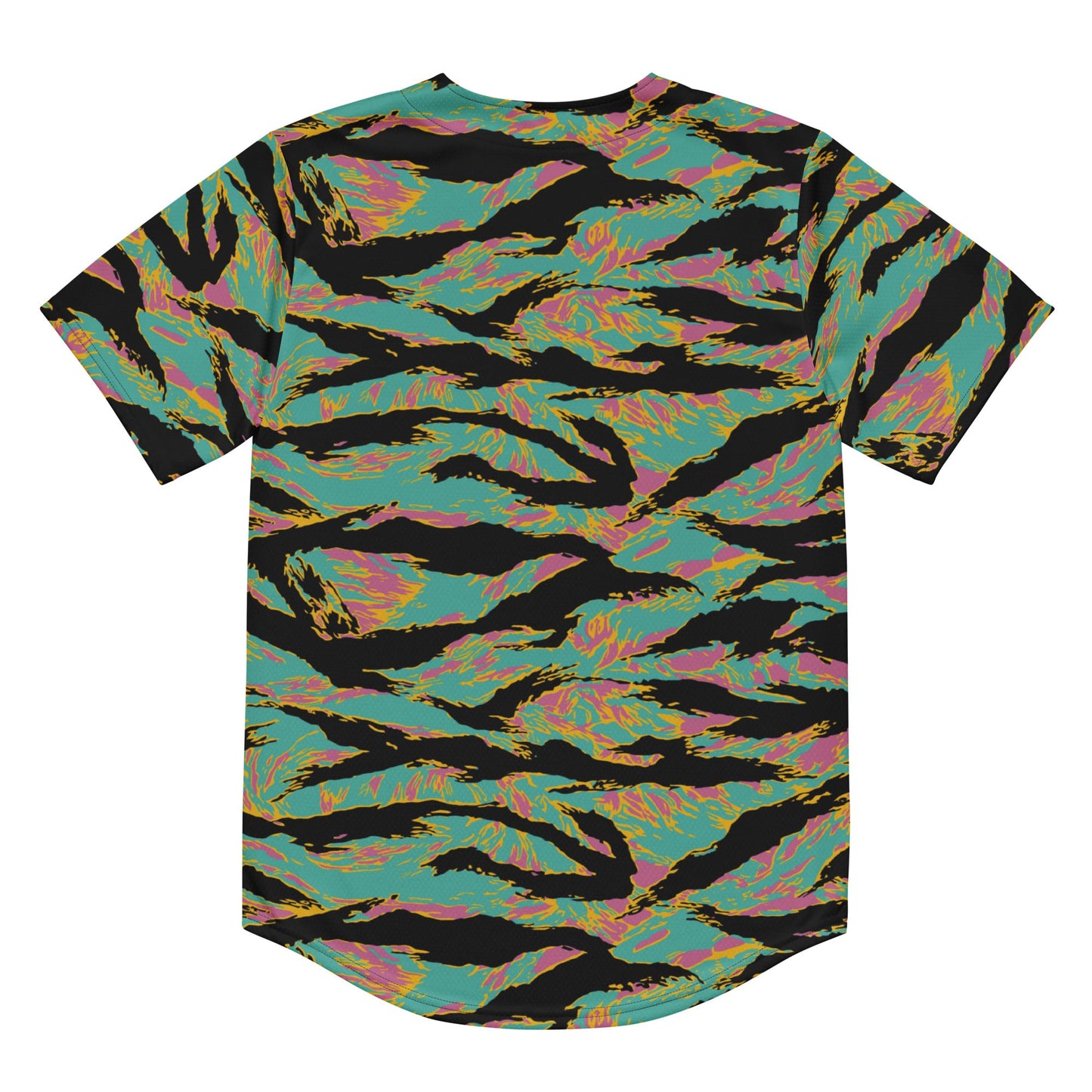 American Tiger Stripe Miami Sunset CAMO baseball jersey - Baseball Jerseys