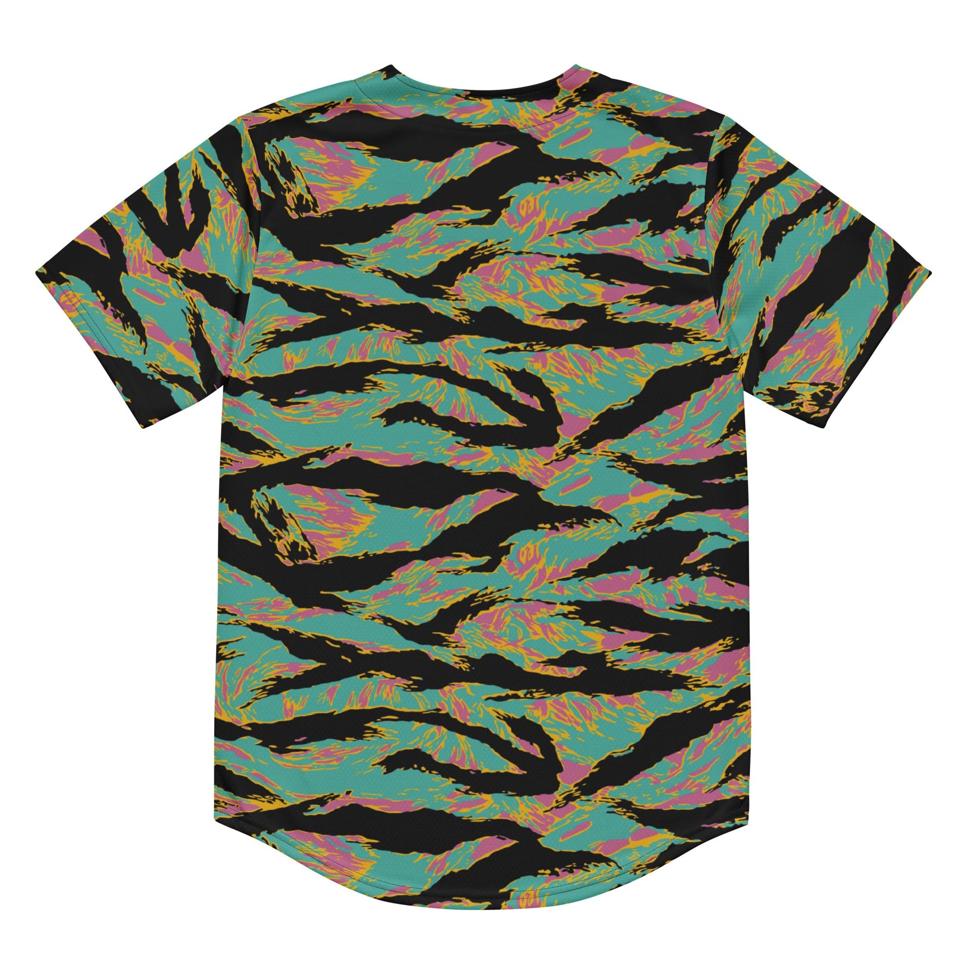 American Tiger Stripe Miami Sunset CAMO baseball jersey - Baseball Jerseys