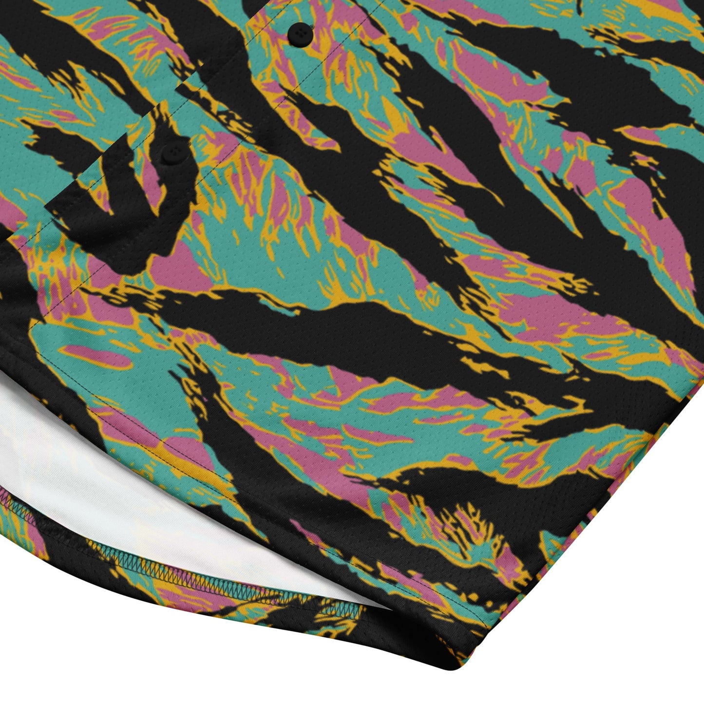 American Tiger Stripe Miami Sunset CAMO baseball jersey - Baseball Jerseys