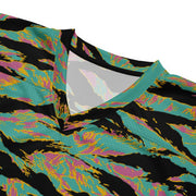 Tiger Stripe Miami Sunset CAMO Unisex Football Jersey - American