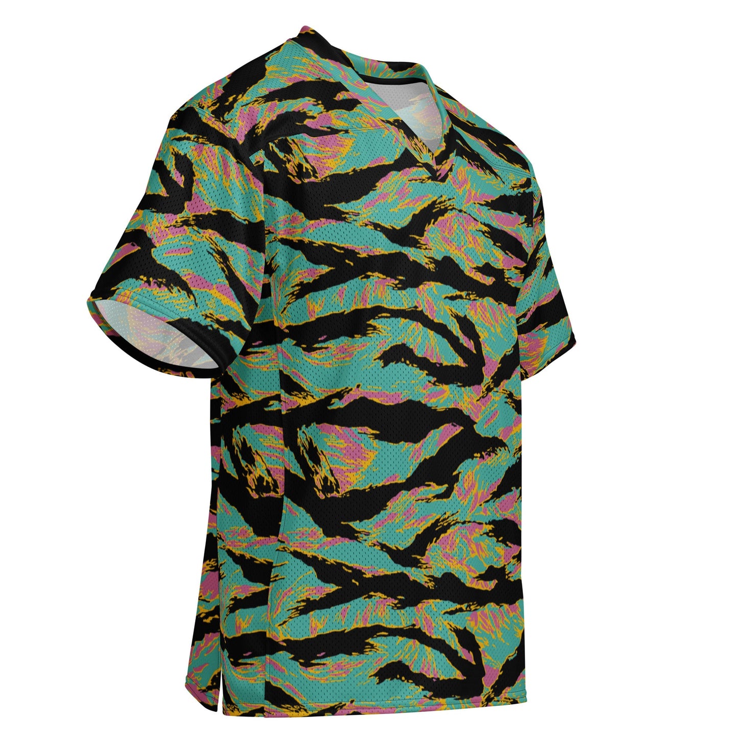 American Tiger Stripe Miami Sunset CAMO football jersey - Football Jersey