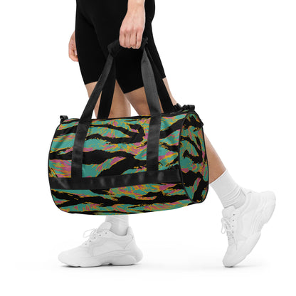 American Tiger Stripe Miami Sunset CAMO gym bag - Gym Bags