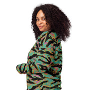 Tiger Stripe Miami Sunset CAMO Unisex Hockey Fan Jersey
