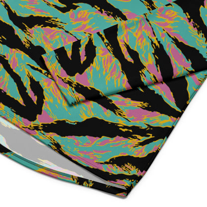 American Tiger Stripe Miami Sunset CAMO hockey fan jersey - Hockey Jerseys