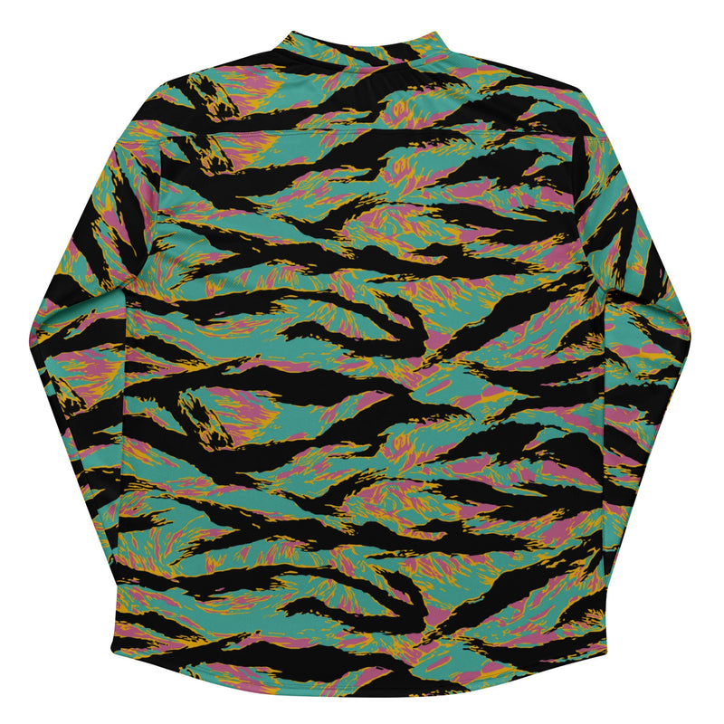 Tiger Stripe Miami Sunset CAMO Unisex Hockey Fan Jersey