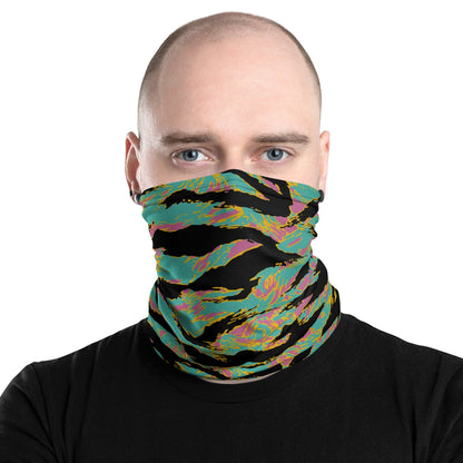 American Tiger Stripe Miami Sunset CAMO Neck Gaiter - Gaiters