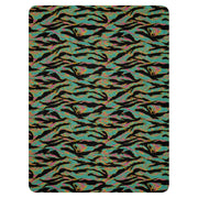 Tiger Stripe Miami Sunset CAMO Sherpa Blanket
