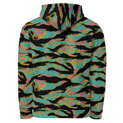 Tiger Stripe Miami Sunset CAMO Unisex Hoodie